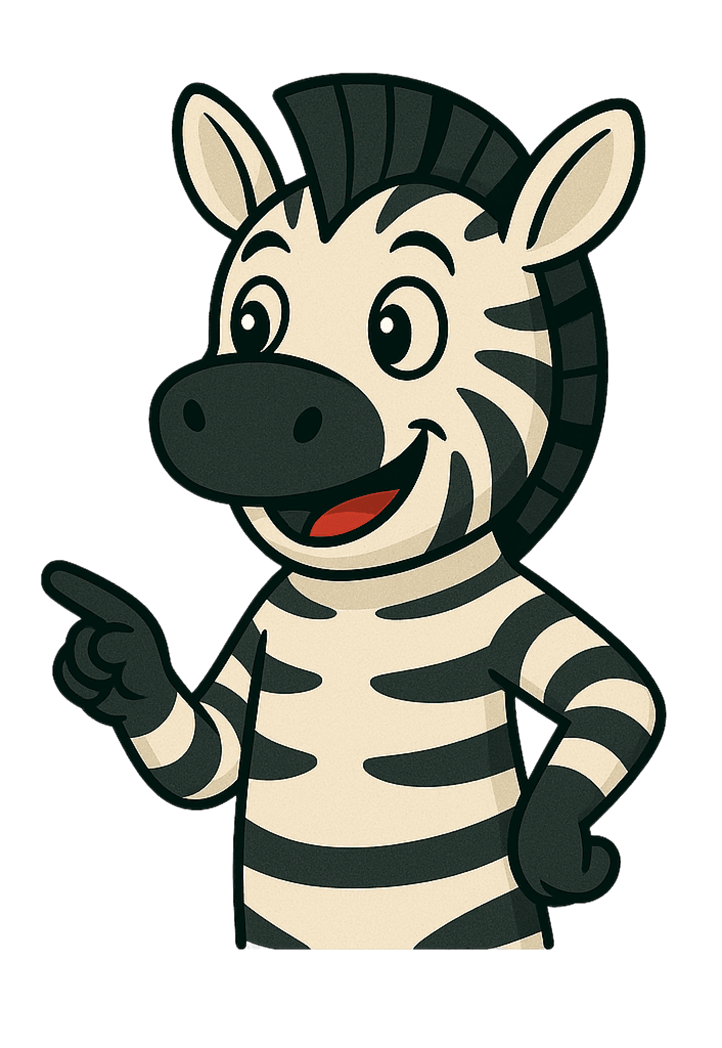Zebra character